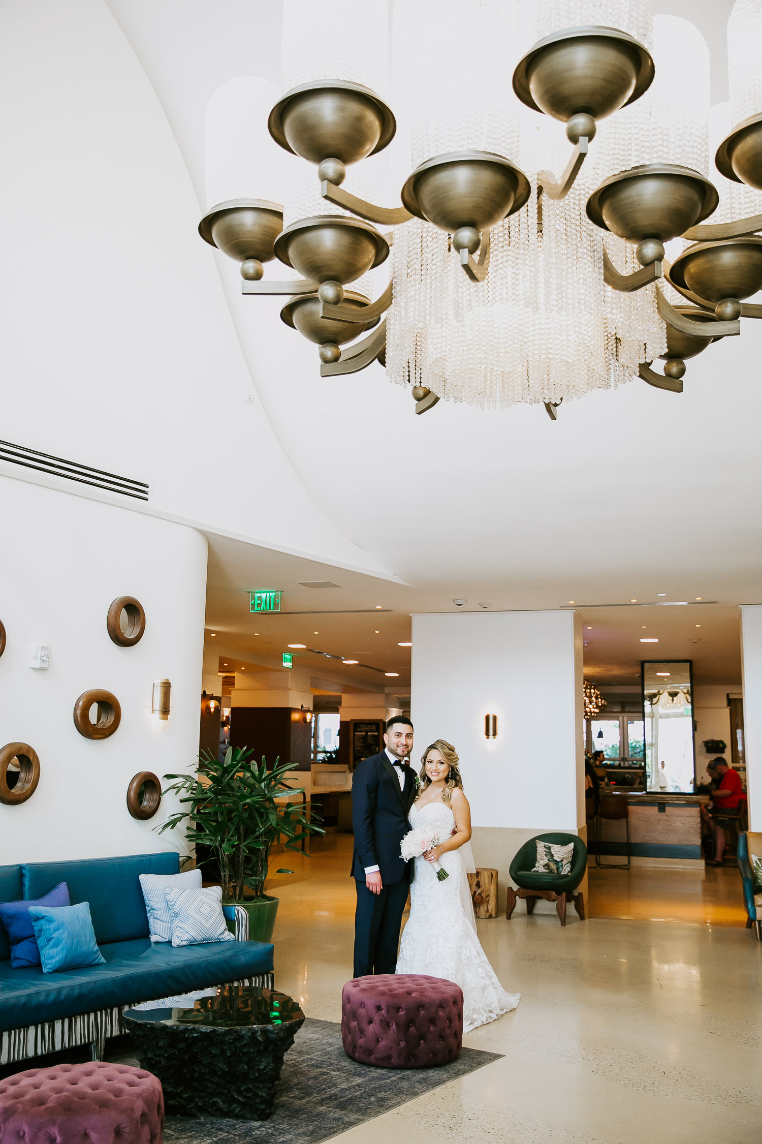 Romatic Wedding at The Confidante Hotel – Miami Beach Wedding Photographer -37