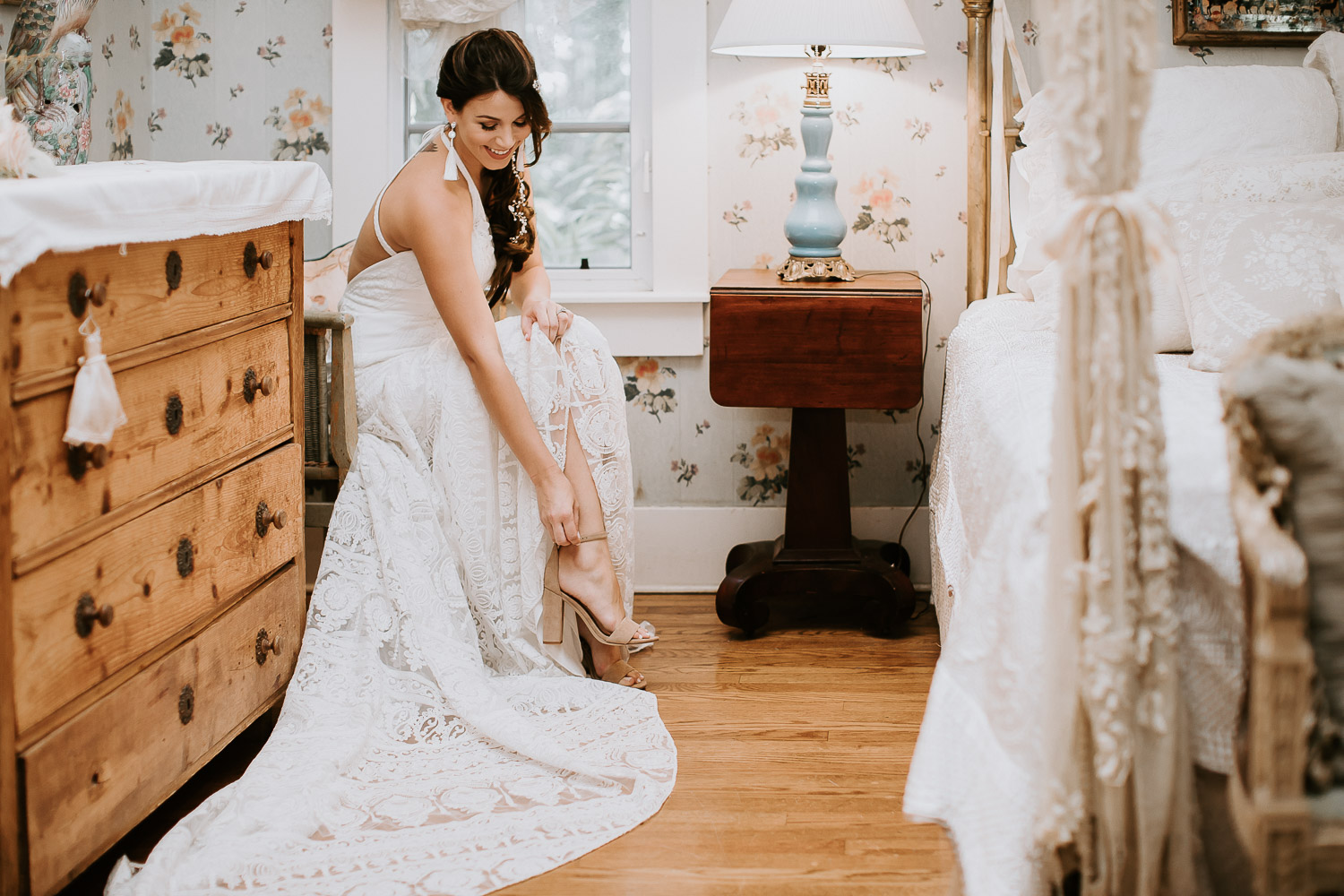 Earthy Wedding at The Walton House – Miami Wedding Photographer -14