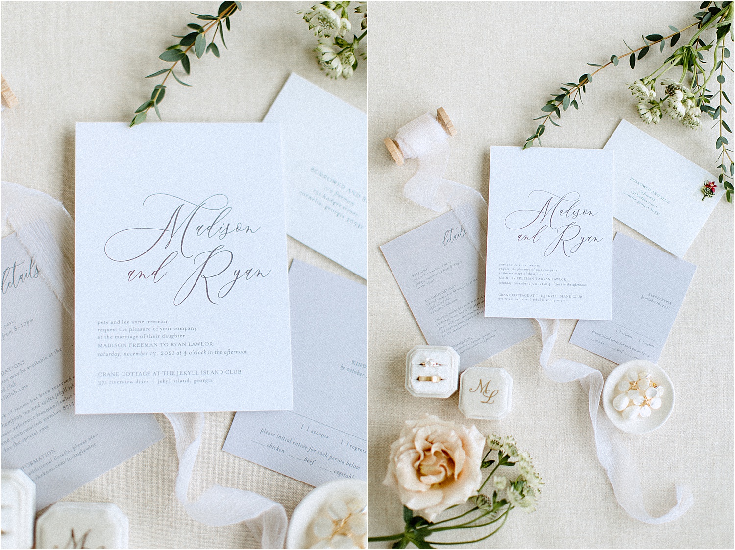 wedding invitations suite