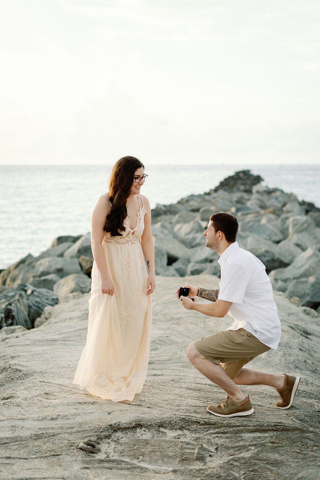South Pointe Park Proposal, Miami Proposal Photographer, Surprise Proposal Miami, Erika Tuesta Photography